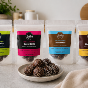 Cocoa & Raspberry Date Balls